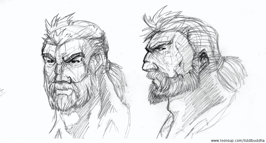 Concept Art / Character Design: Muss üben... Teil 2 1