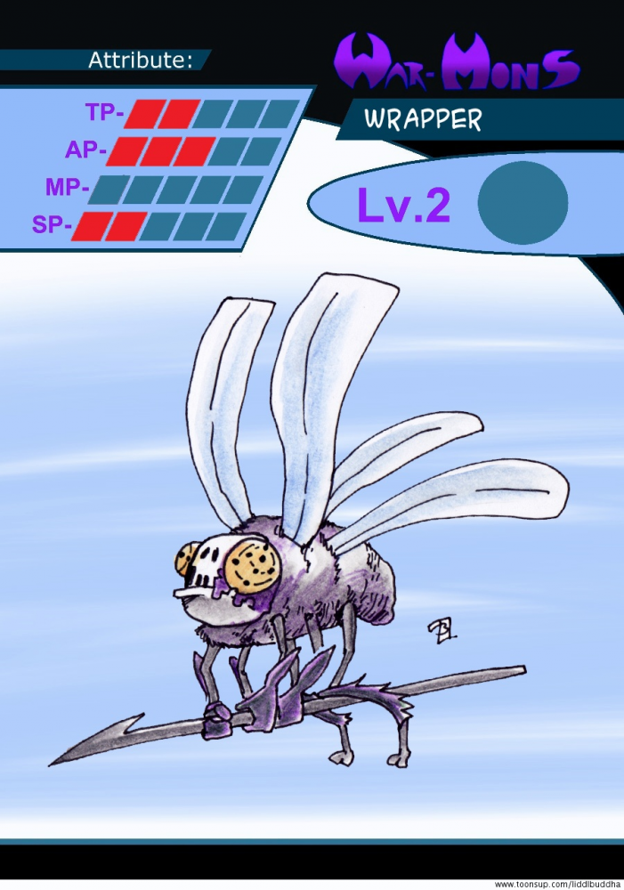 Concept Art / Character Design: Wrapper 1