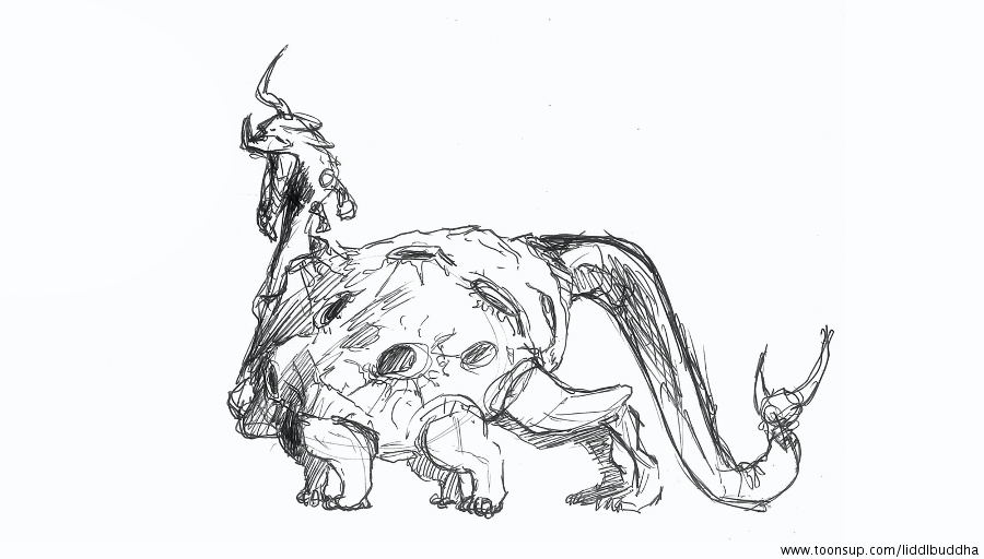 Concept Art / Character Design: (3) Collab für WARMON-Designs 13