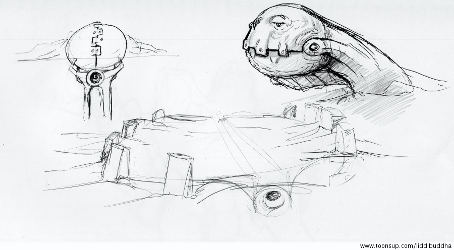 Concept Art / Character Design: (3) Collab für WARMON-Designs 14