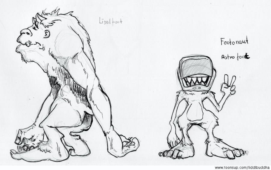 Concept Art / Character Design: (3) Collab für WARMON-Designs 16