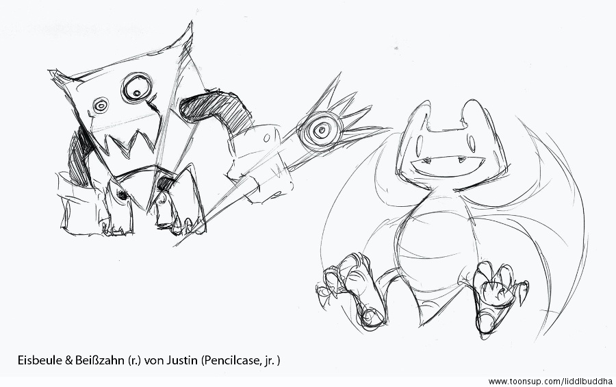 Concept Art / Character Design: (3) Collab für WARMON-Designs 19