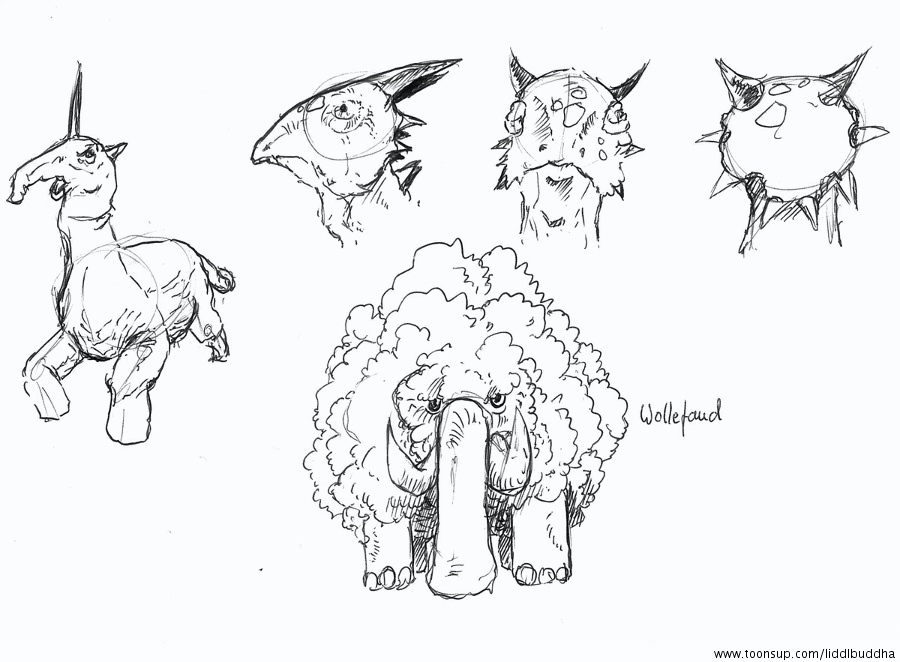 Concept Art / Character Design: Mania - auf Entdeckungstour 17
