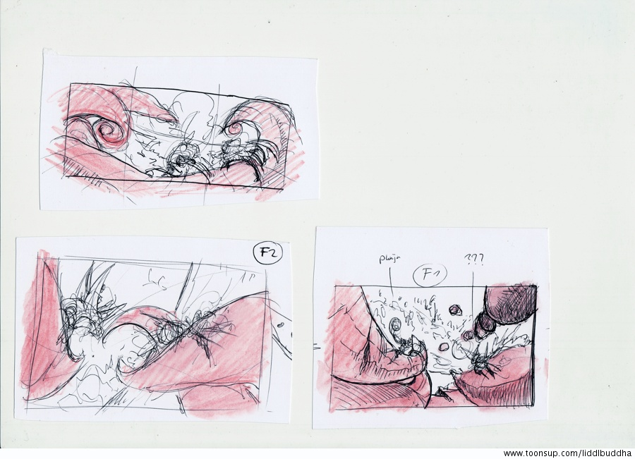 Concept Art / Character Design: Making of: WMT12 - LB R1 Beitrag 2