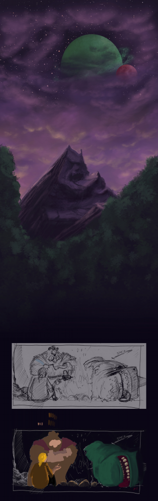 Concept Art / Character Design: WIP-EktoMania Journey 1