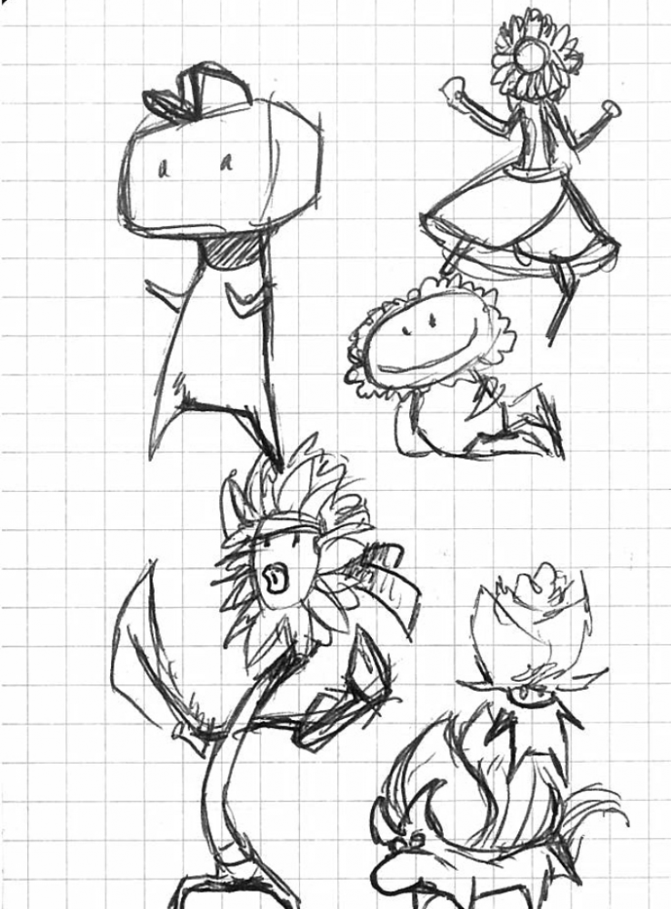 Concept Art / Character Design: 12x18cm Skizzenbüchlein... 2