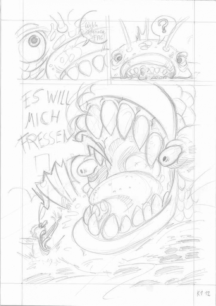 Concept Art / Character Design: Sommerferien-Monster 2