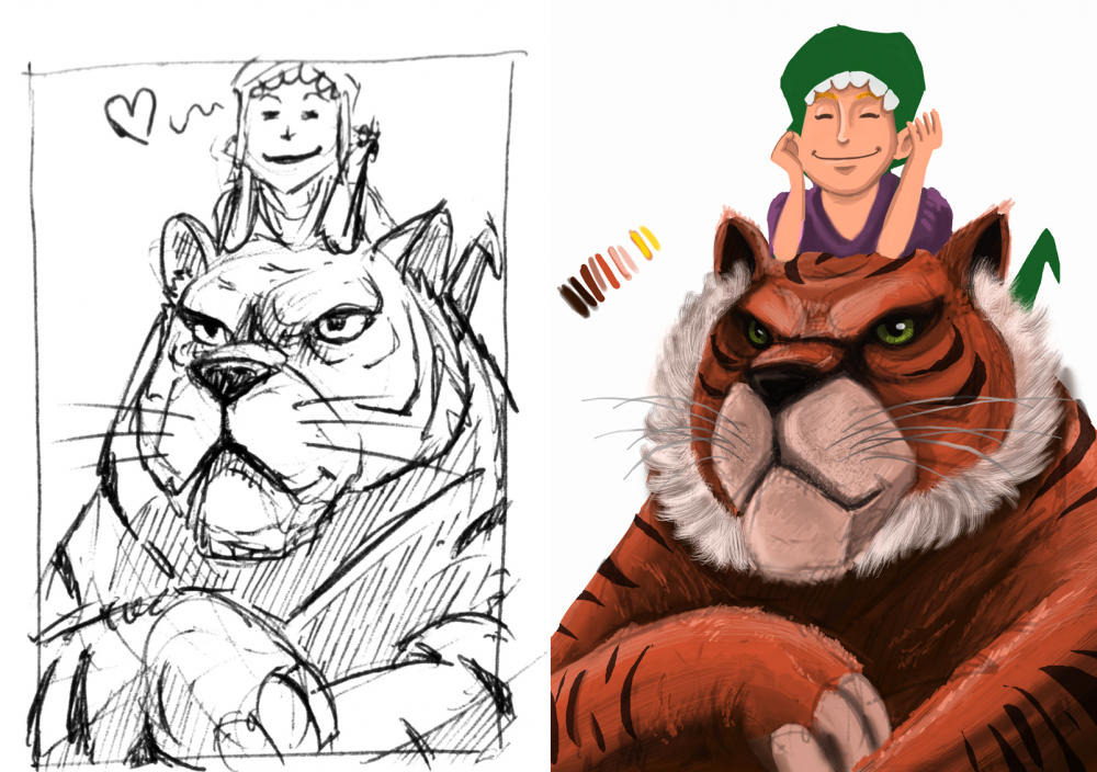 Concept Art / Character Design: Für die Katz ... - Übungen 9