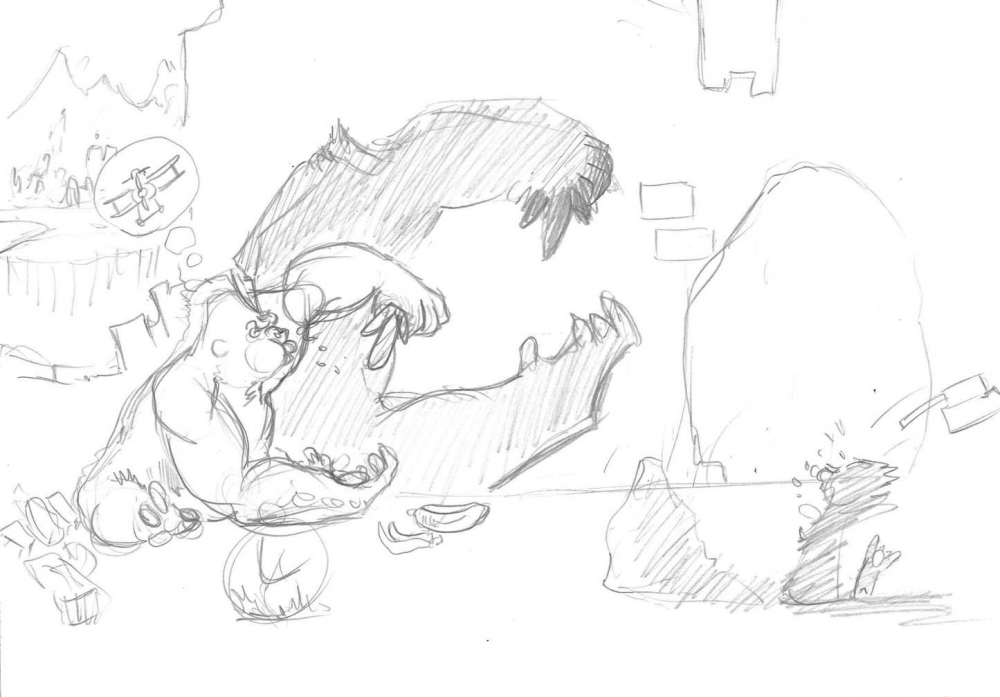 Concept Art / Character Design: R1 Majmun im Getümmel - Beitragsideen 4