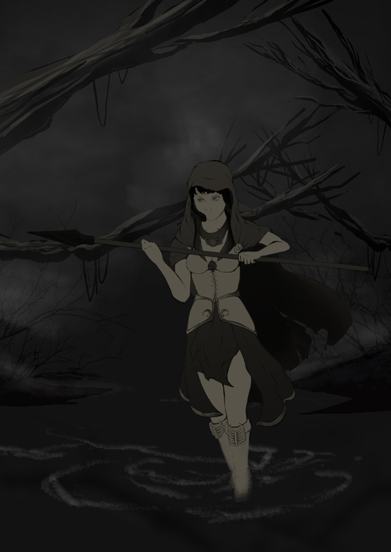 Illustration: WIP - Hunting 3