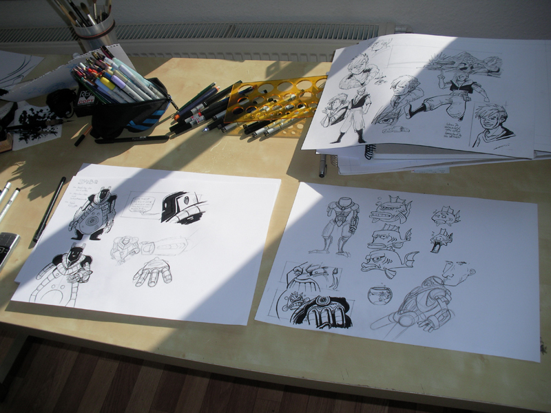 Concept Art / Character Design: The sketchy Week 08/14 3