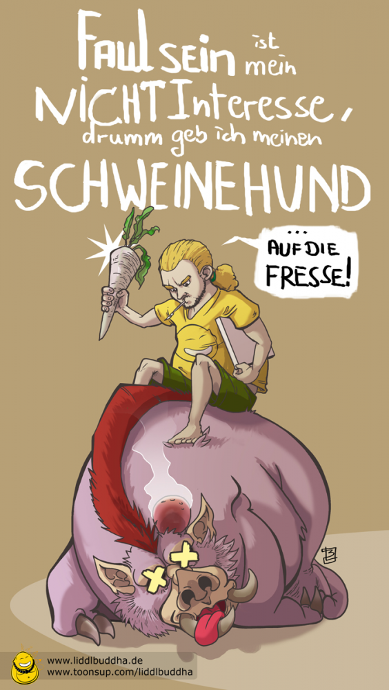 Comic: Von inneren Schweinehunden ... 1