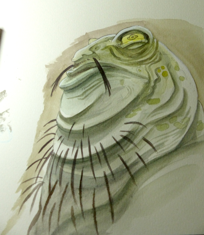 Concept Art / Character Design: Feierabend-Scetch´n 7