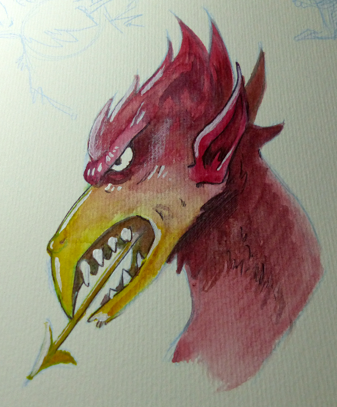 Concept Art / Character Design: Feierabend-Scetch´n 8