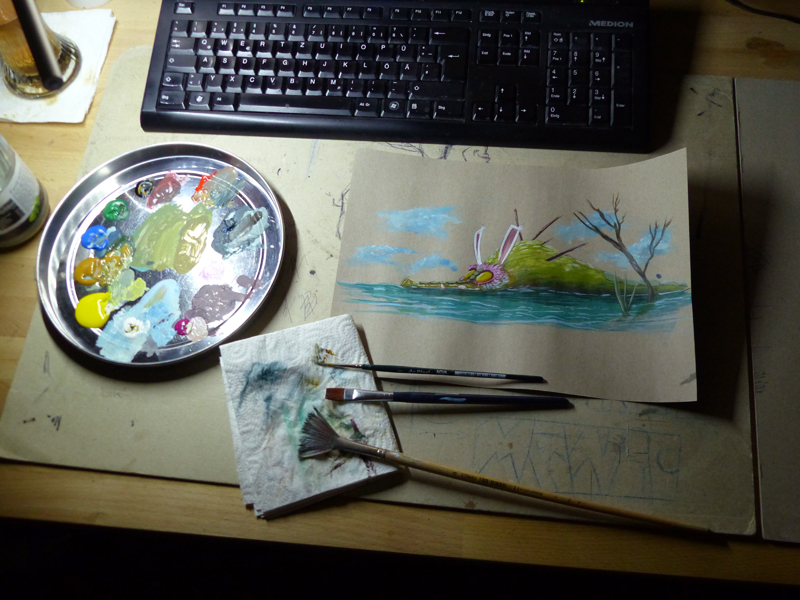 Illustration: Hasenkroko... Verstehste? 1
