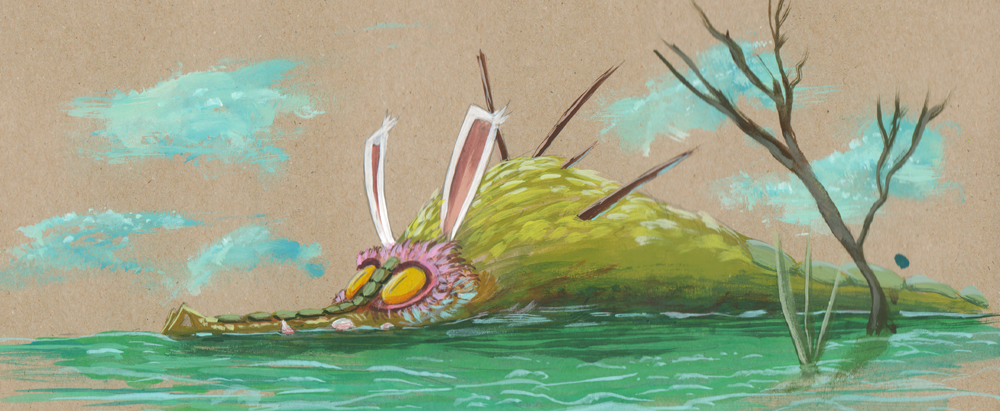 Illustration: Hasenkroko... Verstehste? 2