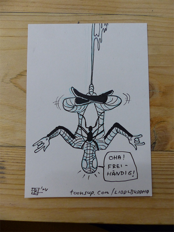 Cartoon: Kartenrausch - selfmade 6