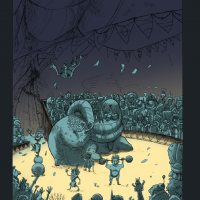 Illustration: Seite 15 in Farben (WIP) 3