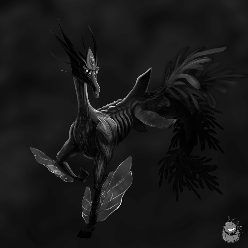 Illustration: WIP - Seepferdchen 4