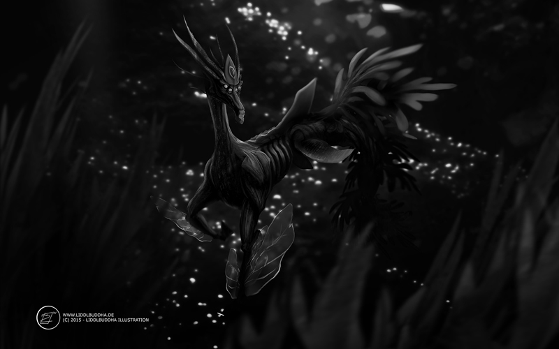 Illustration: WIP - Seepferdchen 5