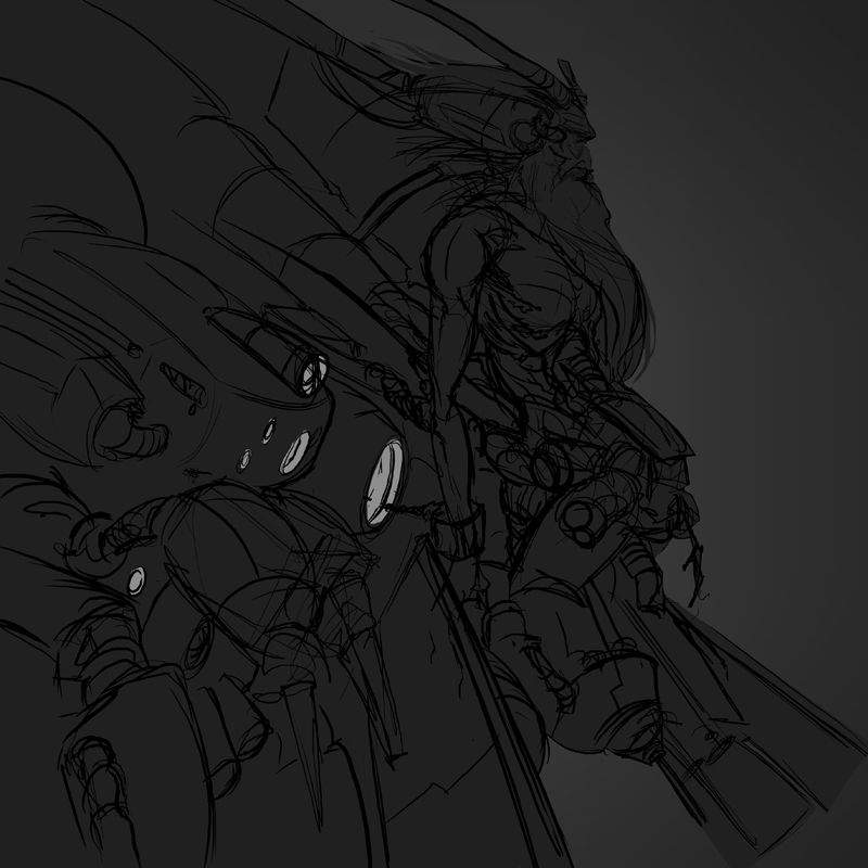 Concept Art / Character Design: Dornkirk - Vision of Escaflowne - Adaption 2