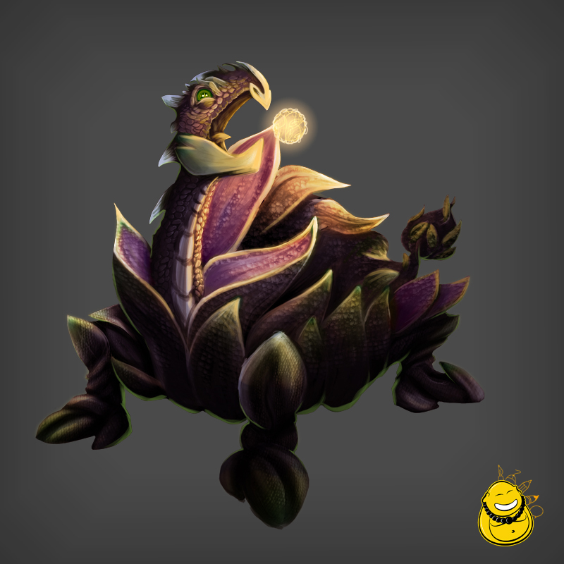 Concept Art / Character Design: Drachenfruchtdrache - Remake 8