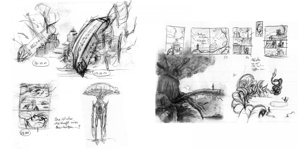 Illustration: Daily Fantasies #1 - Sketchbook 6