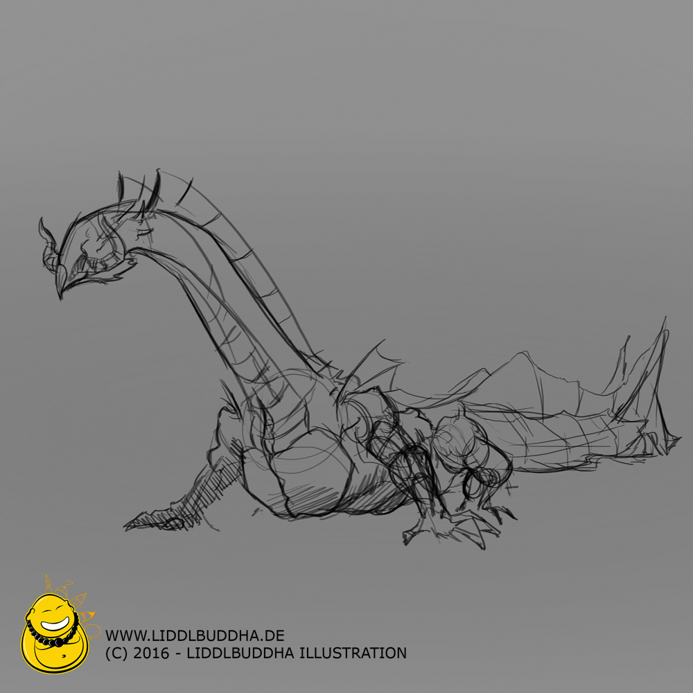Concept Art / Character Design: schuppig, feurig, bissig - 18-01-2015 1