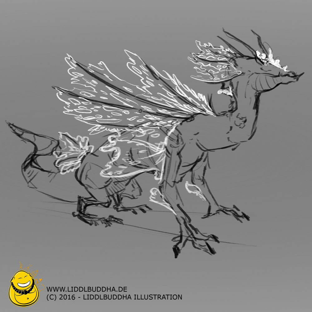 Concept Art / Character Design: schuppig, feurig, bissig - 18-01-2015 3