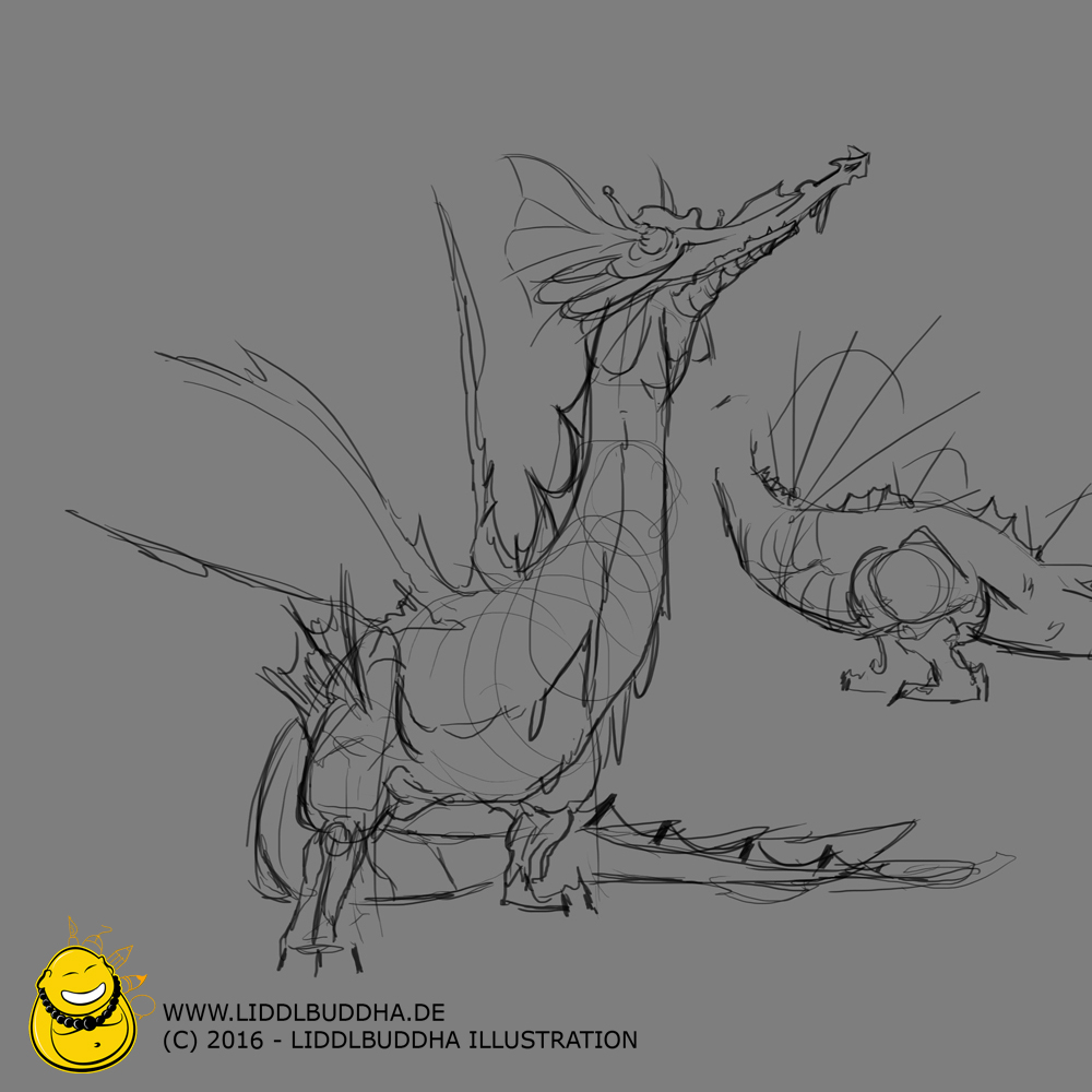 Concept Art / Character Design: schuppig, feurig, bissig - 18-01-2015 6