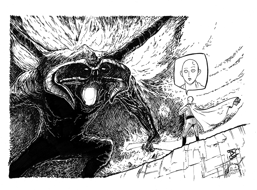 Illustration: SUNDAY LIVESTREAM - Balrog und OnePunchMan 1