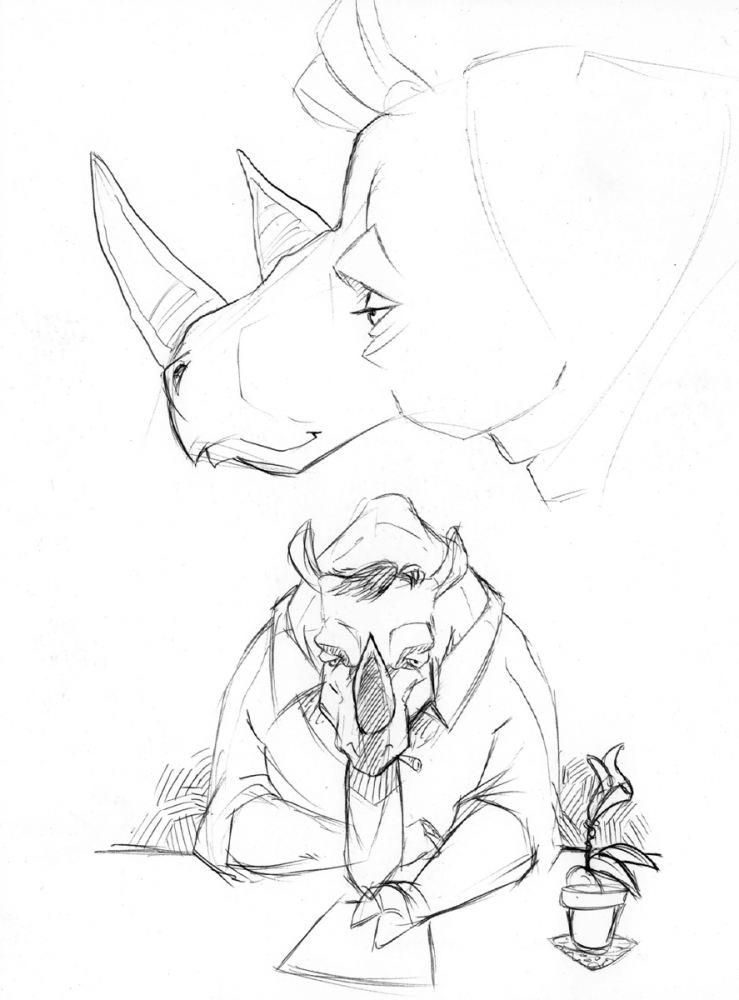 Concept Art / Character Design: Zoo-Doodles 04_2016 2