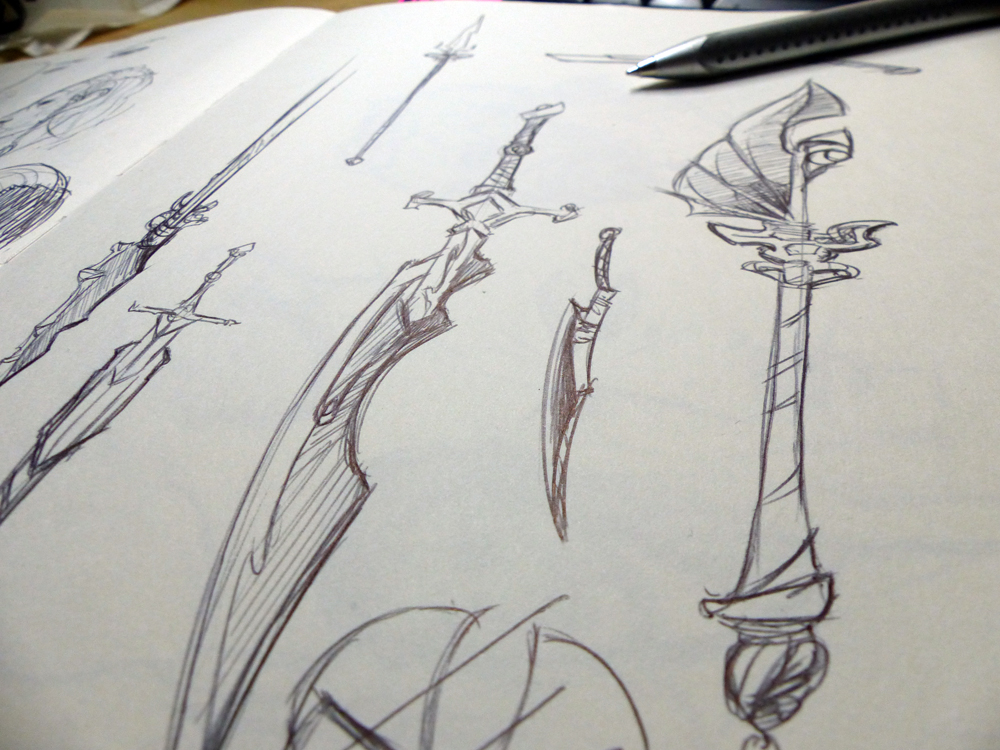 Concept Art / Character Design: Alternate Sketches - NORIM 3