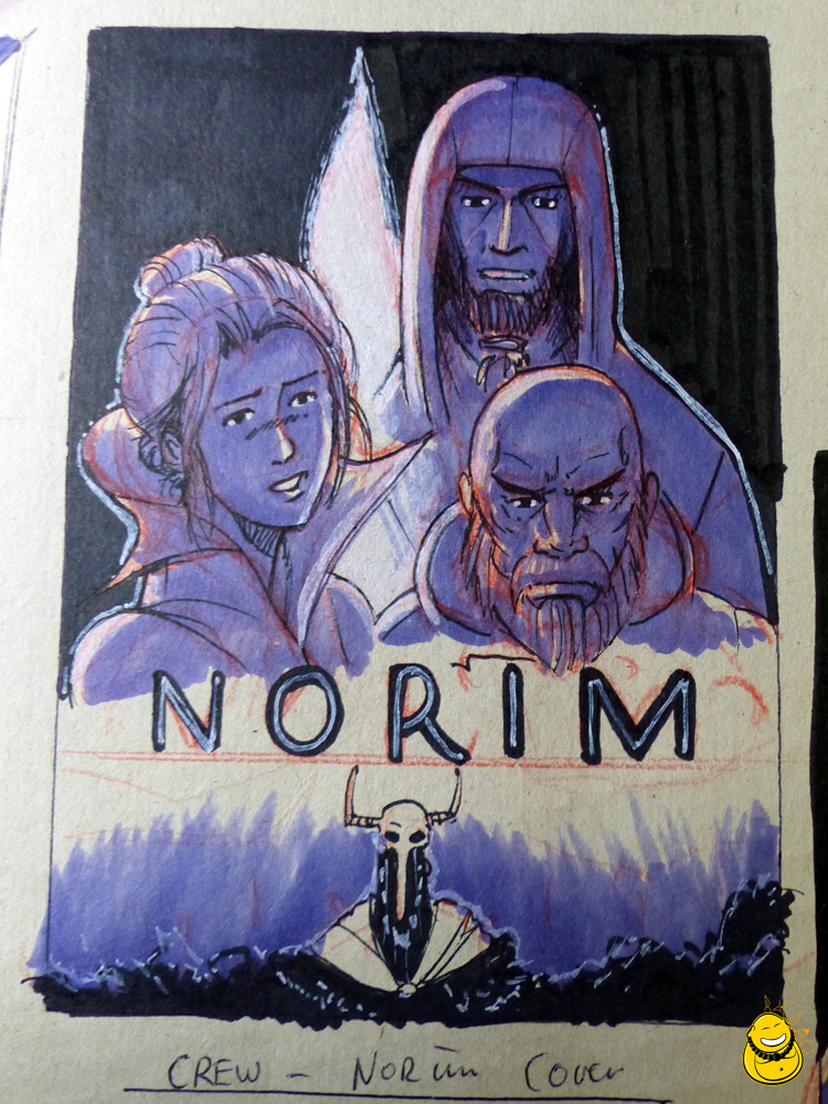 Concept Art / Character Design: Norim - Skizzen 30-04-2016 7