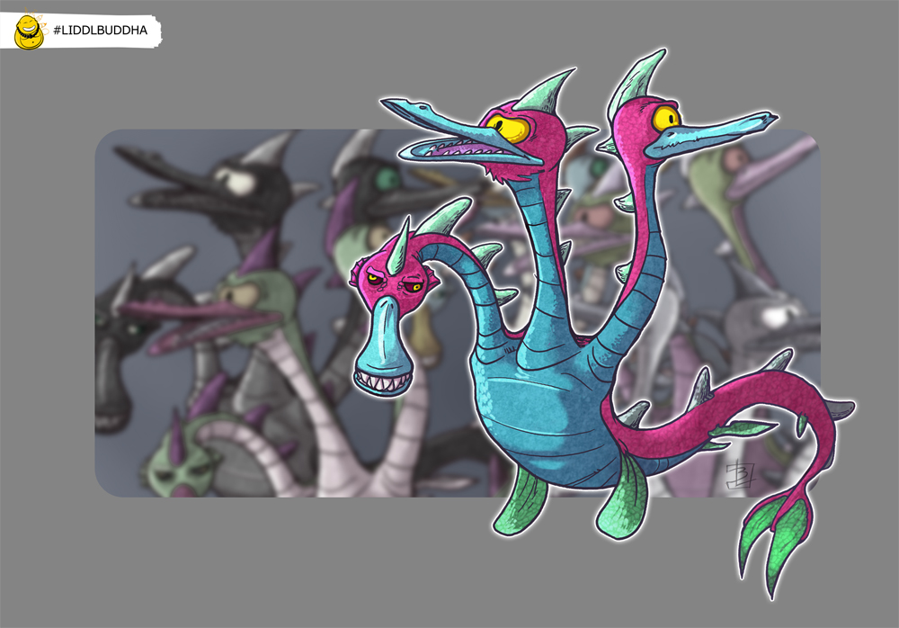 Cartoon: Drachen, Drachen und nochmals Drachen!!! 1