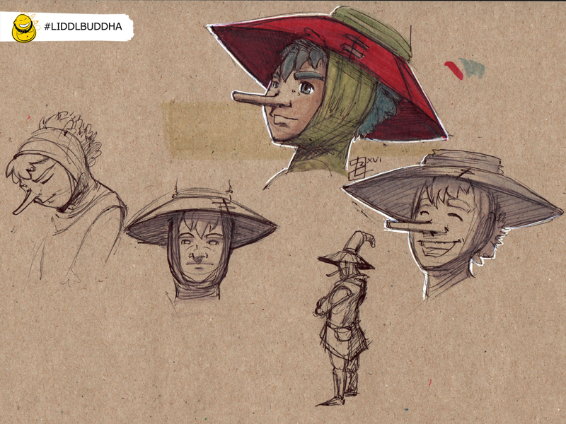 Concept Art / Character Design: Spatzenreiter - MainChars 1