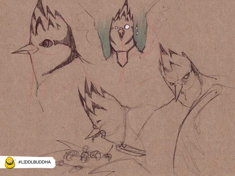 Concept Art / Character Design: Spatzenreiter - MainChars 4