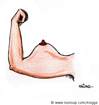 Cartoon: Armbrust 1