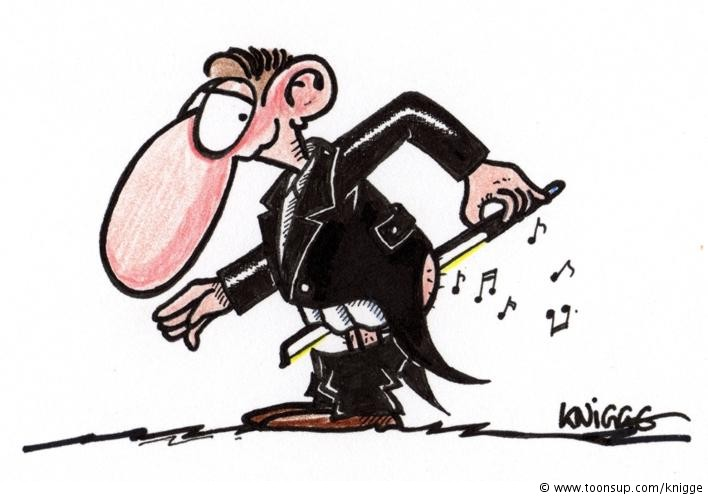 Cartoon: Arschgeige 1