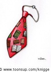 Cartoon: Buchbinder 1