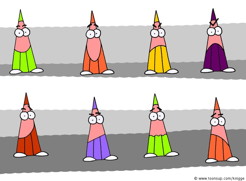 Cartoon: Keine Ahnung welcher? 1