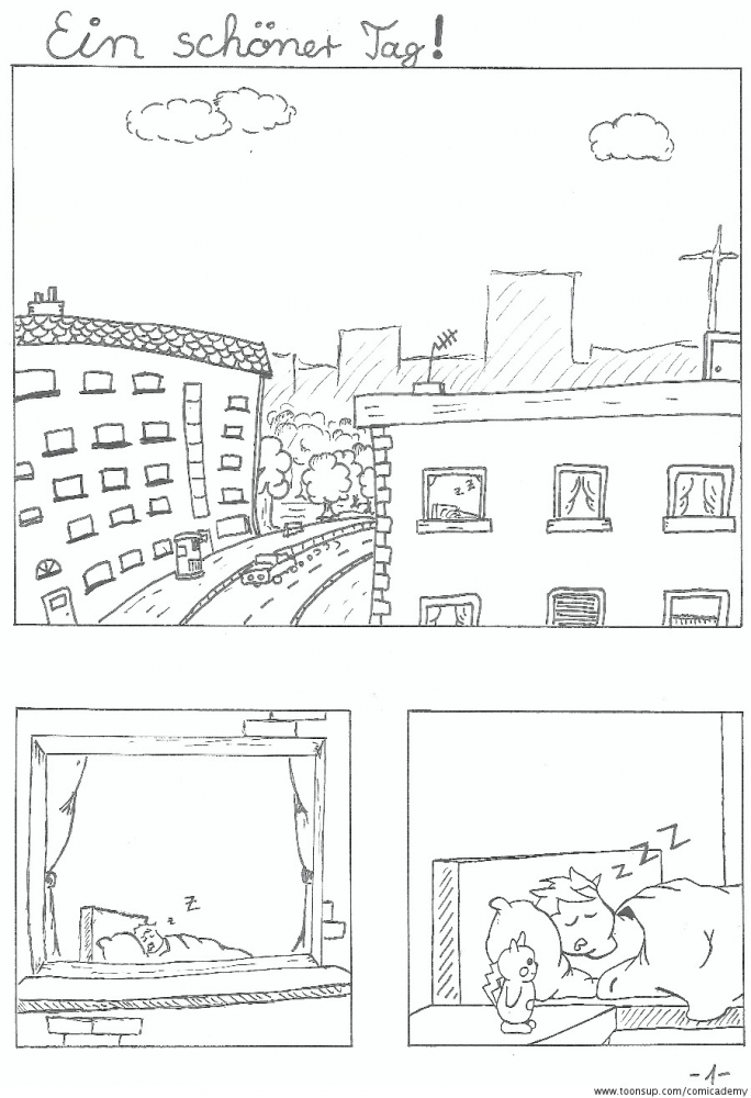 Comic: Ein schöner Tag! 1