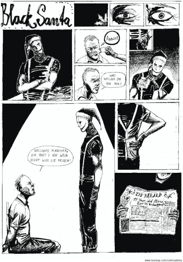 Comic: Black Santa 2
