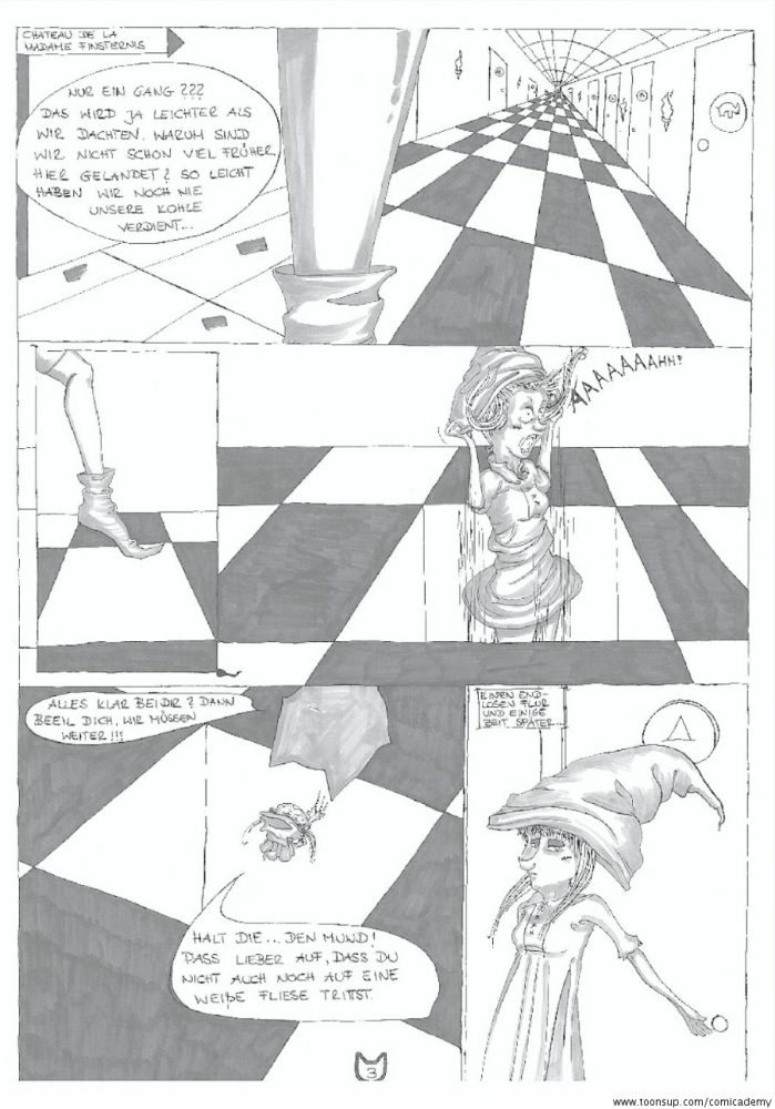 Comic: Die dunkle Stadt 3