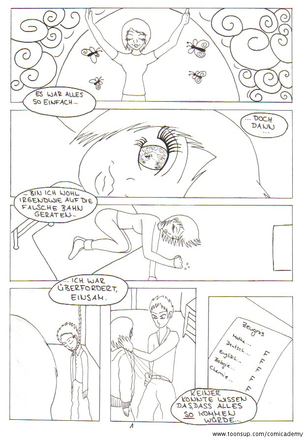 Comic: Ordinary TeenageStory 1