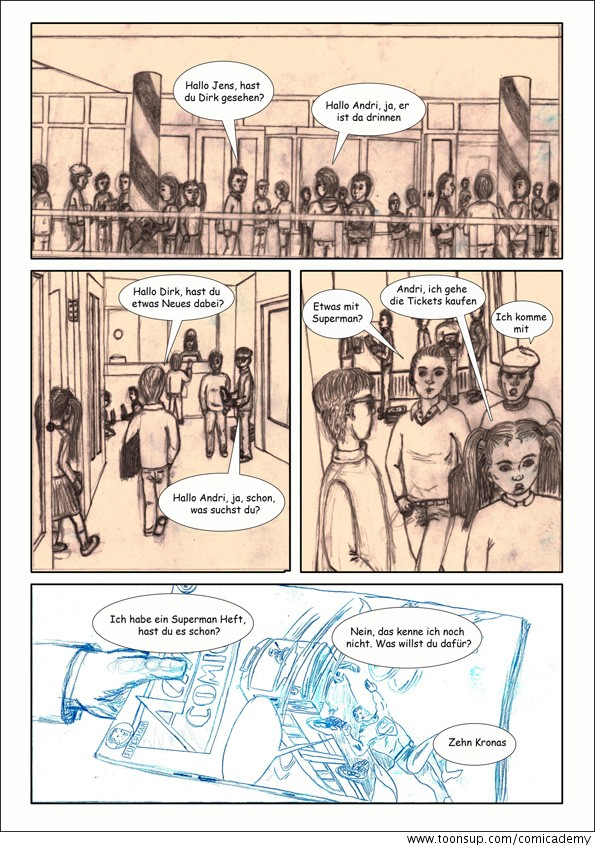 Comic: Action in der Stadt 4