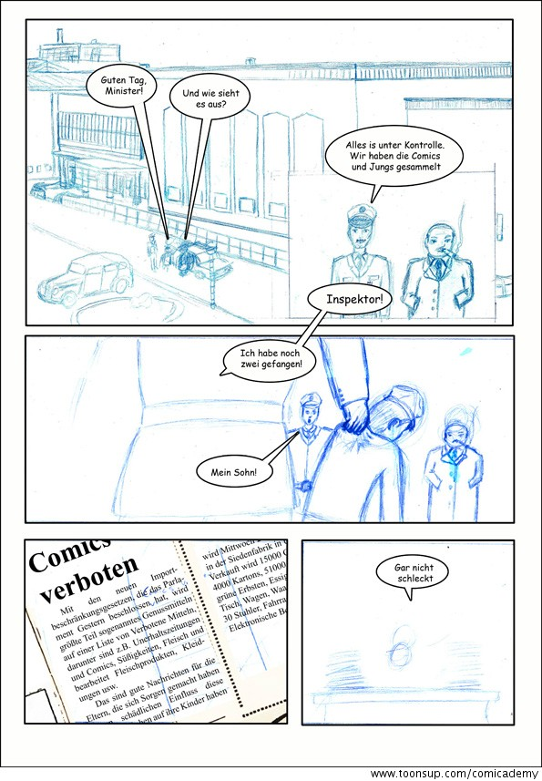 Comic: Action in der Stadt 6