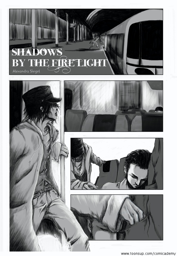Comic: Shadows By The Fire Light 1