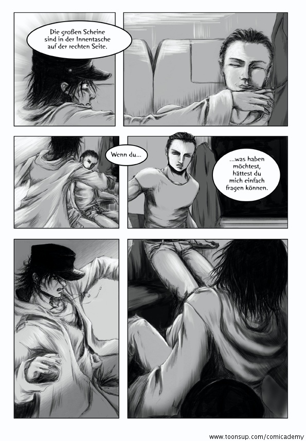Comic: Shadows By The Fire Light 2