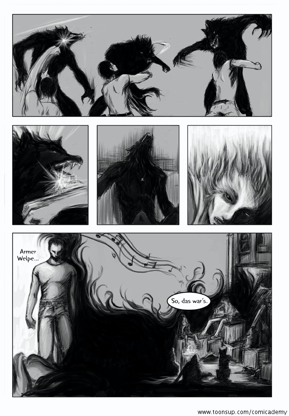 Comic: Shadows By The Fire Light 5